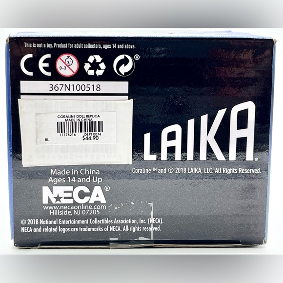 NECA Laika Coraline Collector’s Prop Replica Doll - Picture 10 of 10